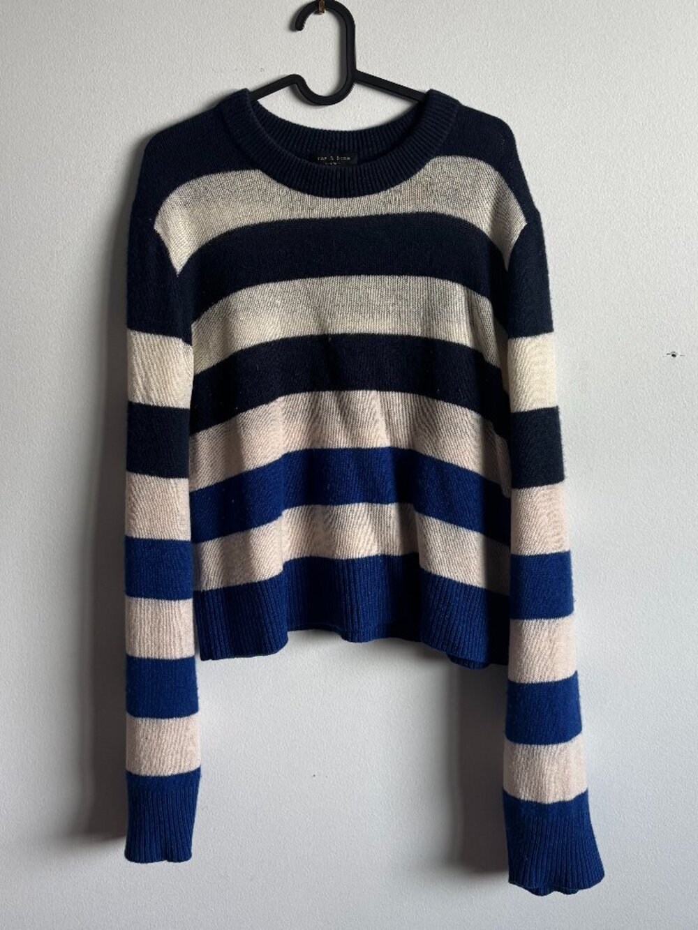 Rag & Bone Cashmere Striped Sweater